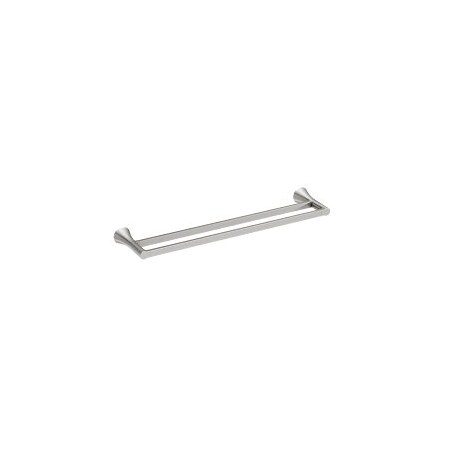 Moen Mikah 24 Double Towel Bar in Brushed Nickel Y0722BN